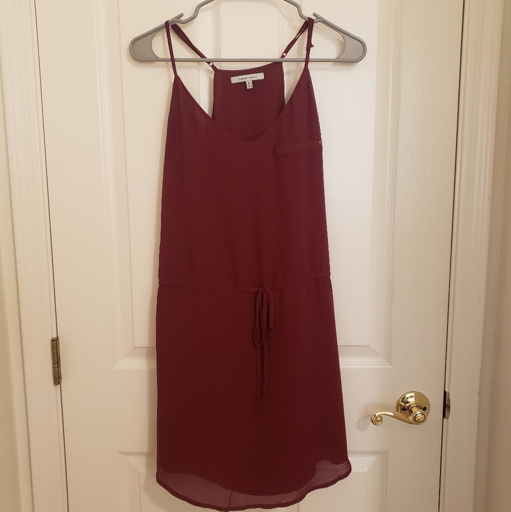 Maroon dress